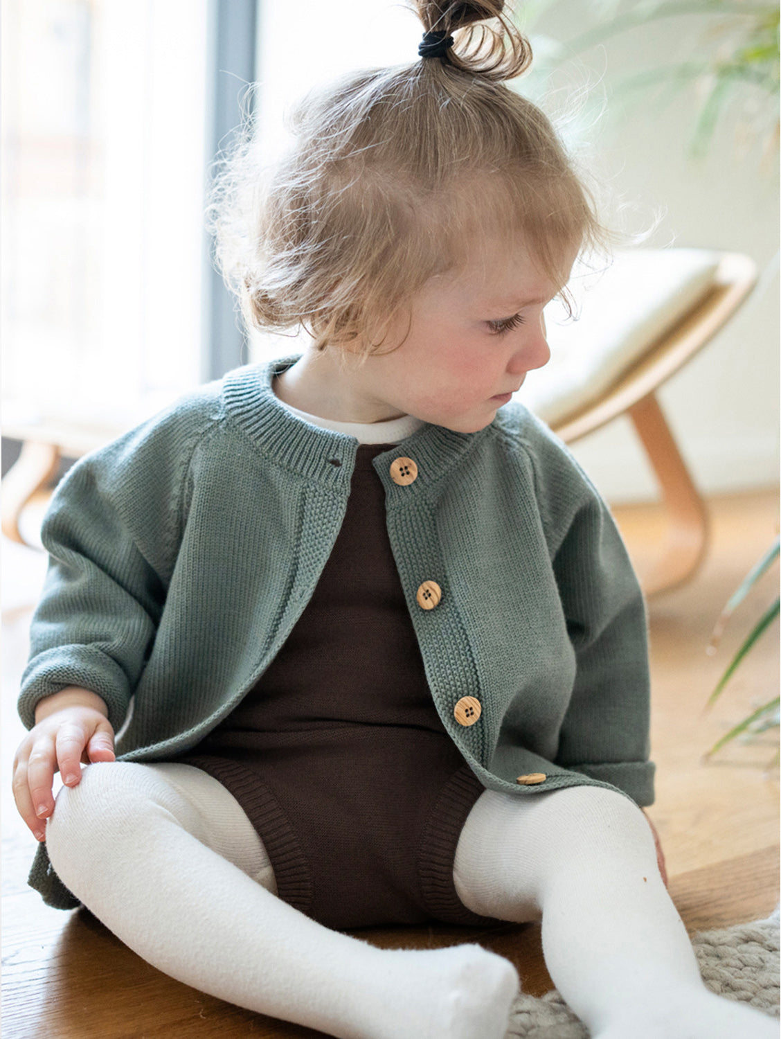 THE WOOLLY ROMPER - chocolate