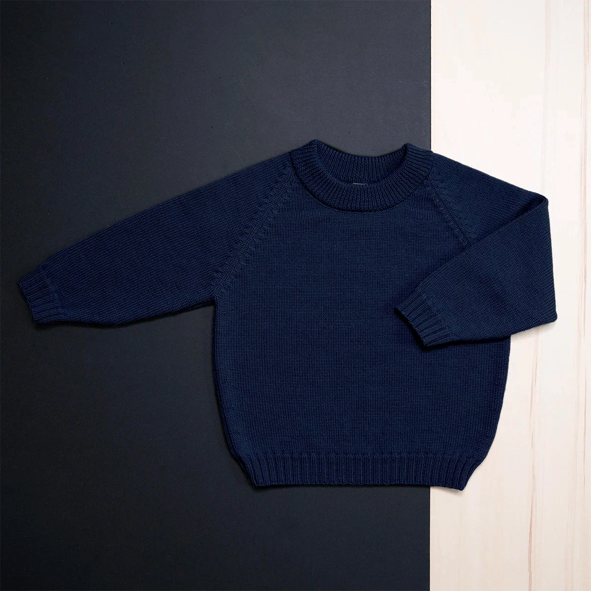 THE WOOLLY SWEATER - midnight blue