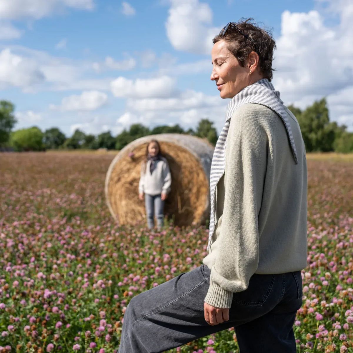 THE WOOLLY WO/MAN SWEATER - light matcha