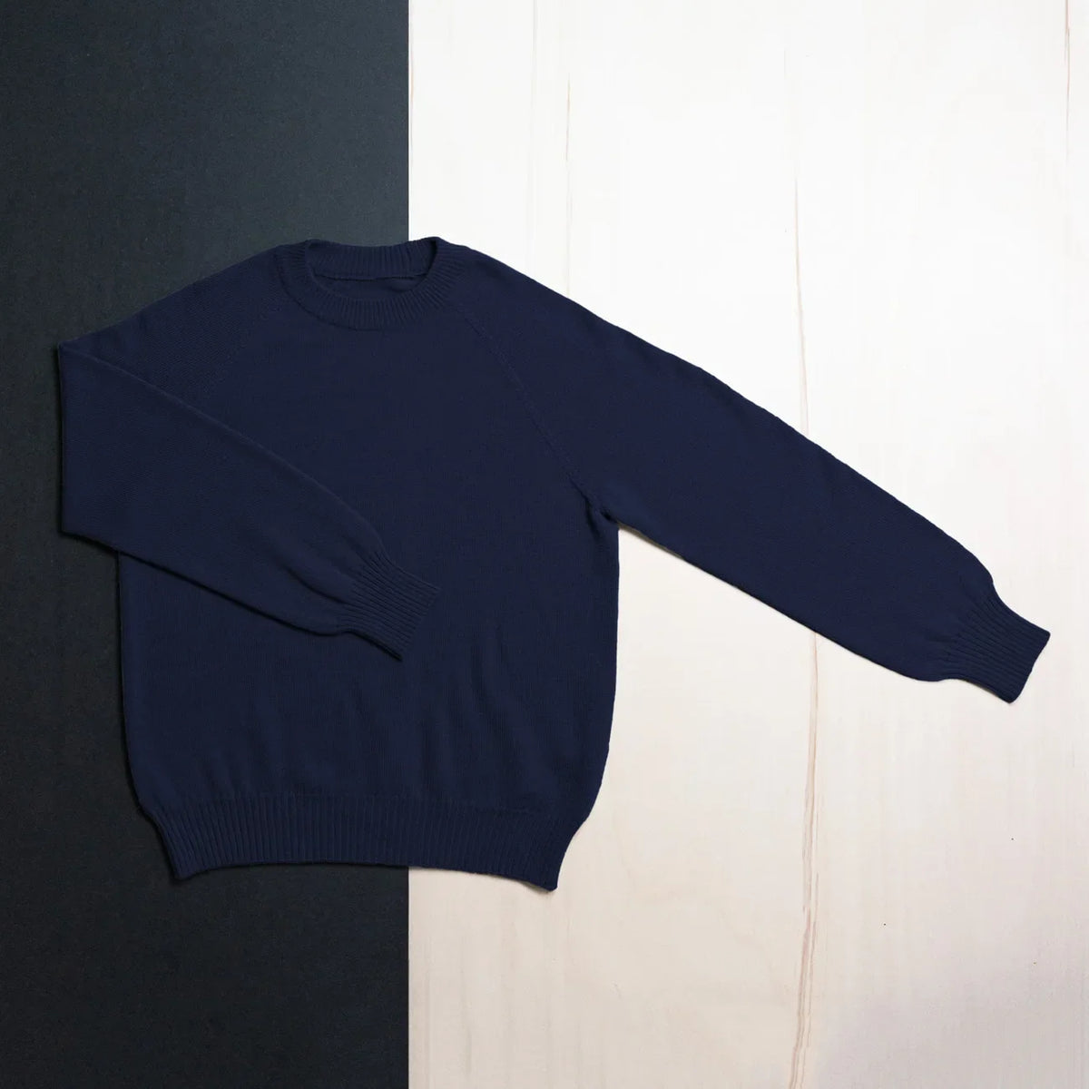 THE WOOLLY WO/MAN SWEATER - midnight blue