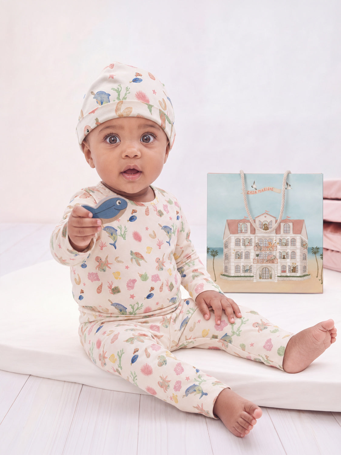 Baby Beanie Ocean