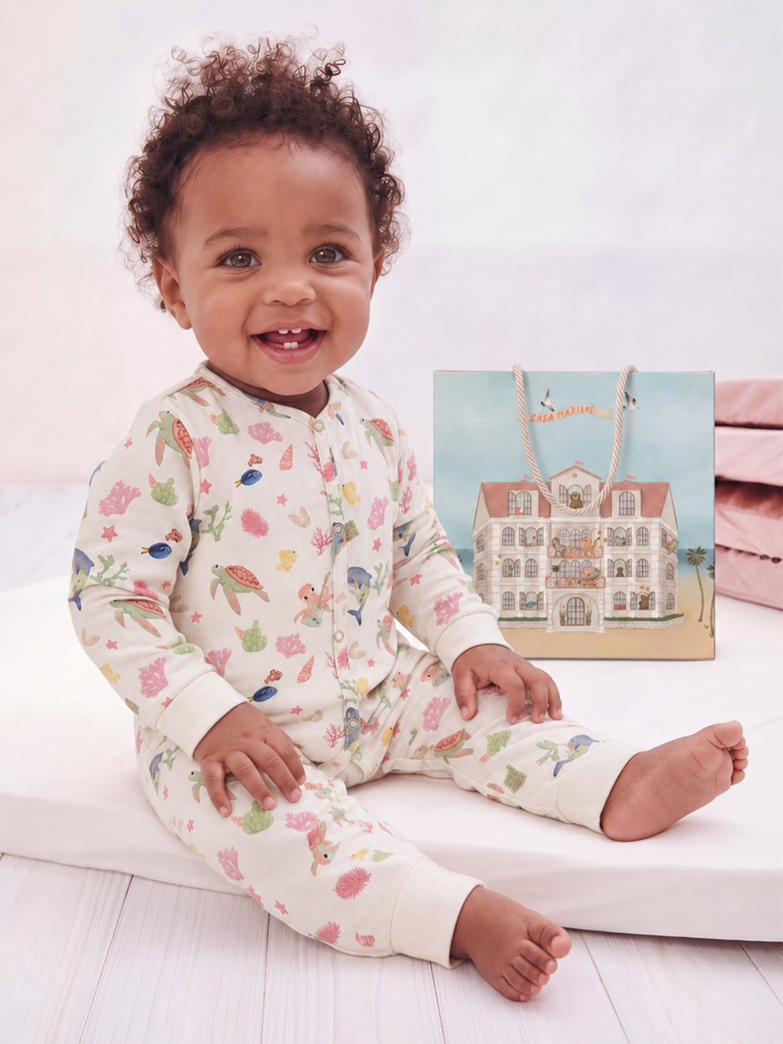 Baby Romper Ocean