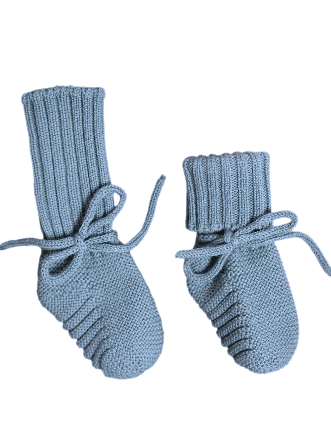 THE WOOLLY BABY BOOTIE - blue