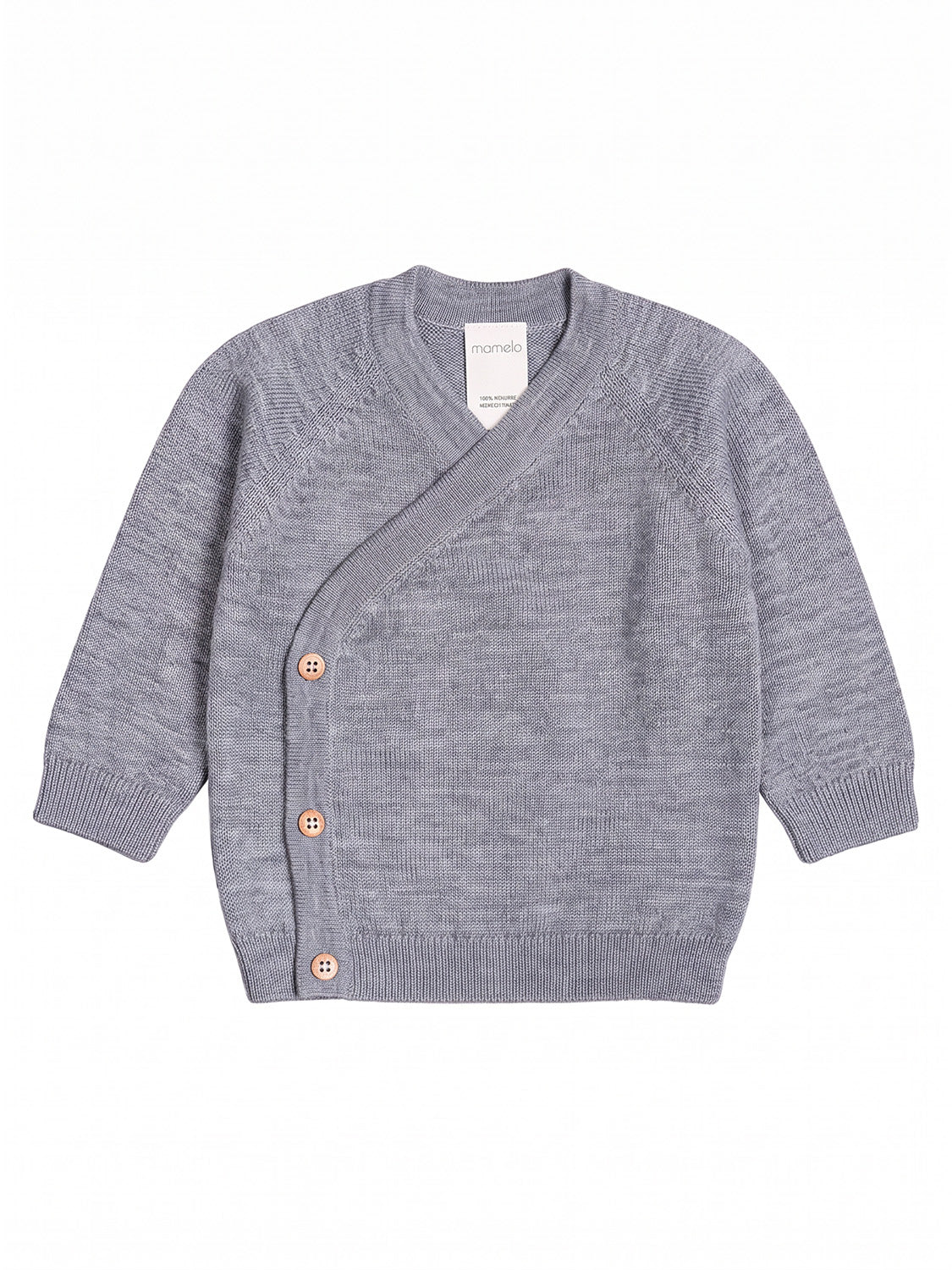 The Woolly Baby Jacket Cloud Grey