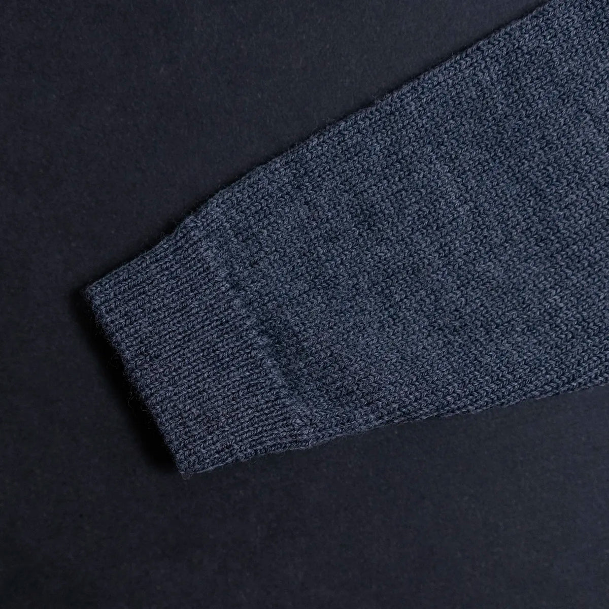 THE WOOLLY BABY JACKET - graphite grey