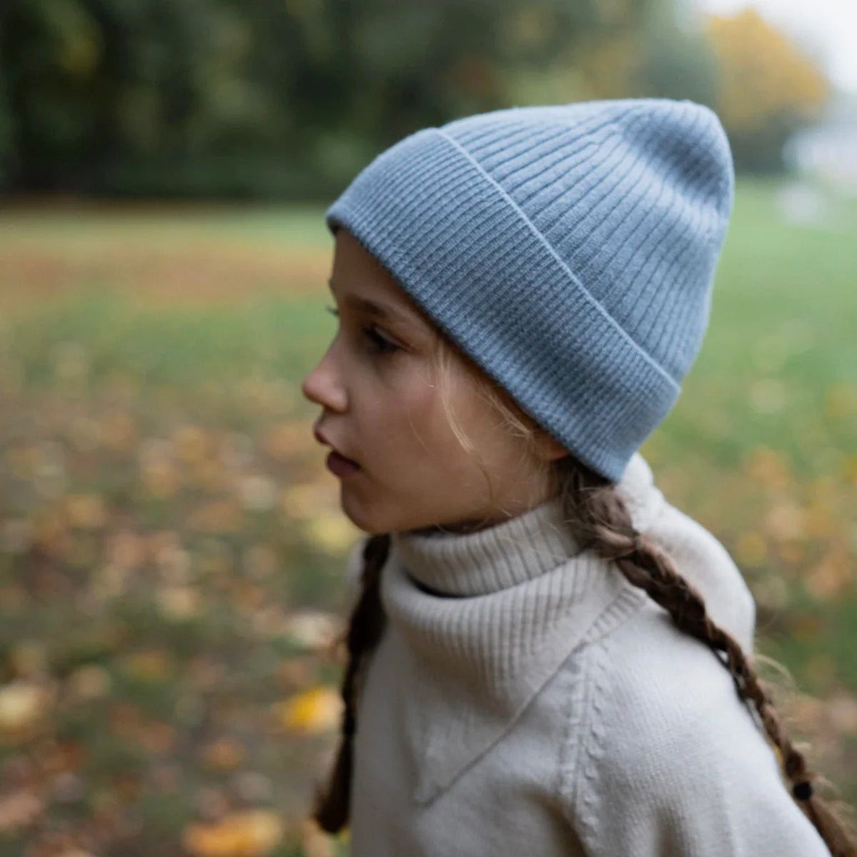 THE WOOLLY BEANIE - graphite grey