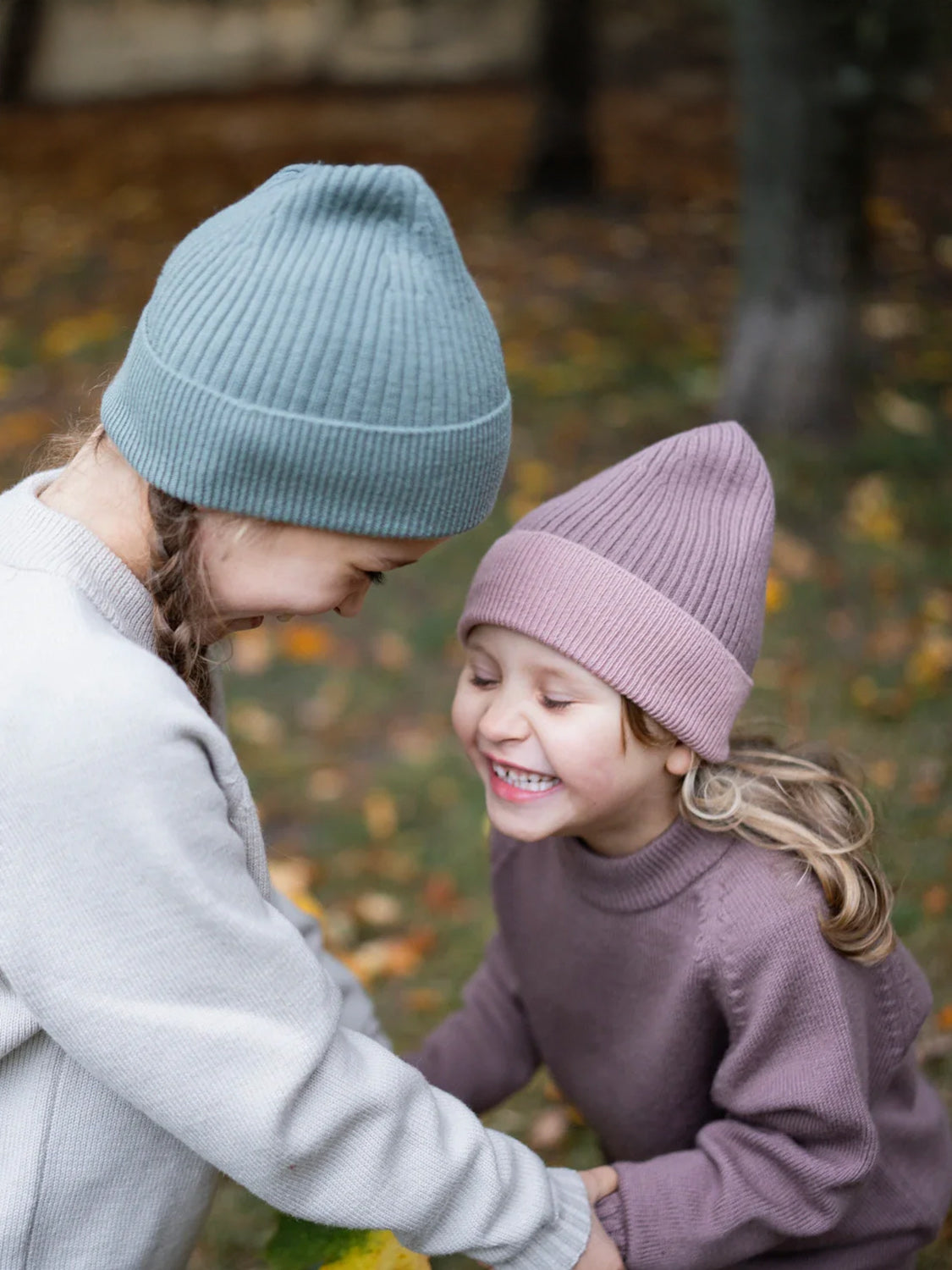 THE WOOLLY BEANIE MULTI - mauve