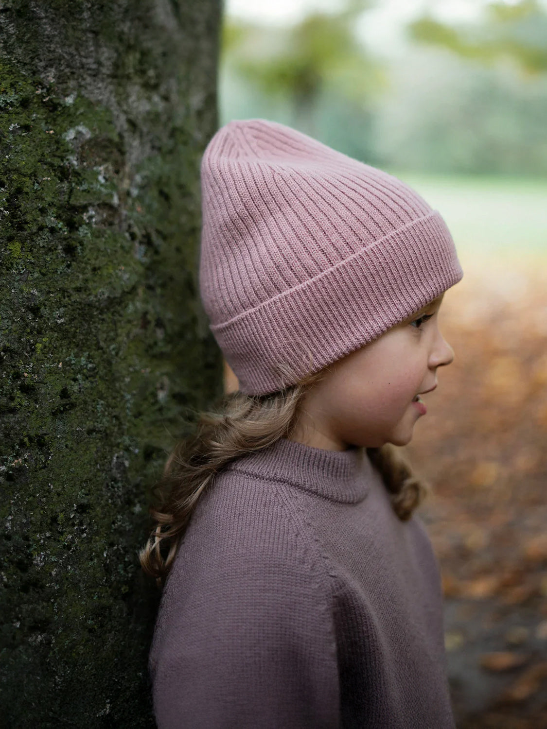 THE WOOLLY BEANIE - rose