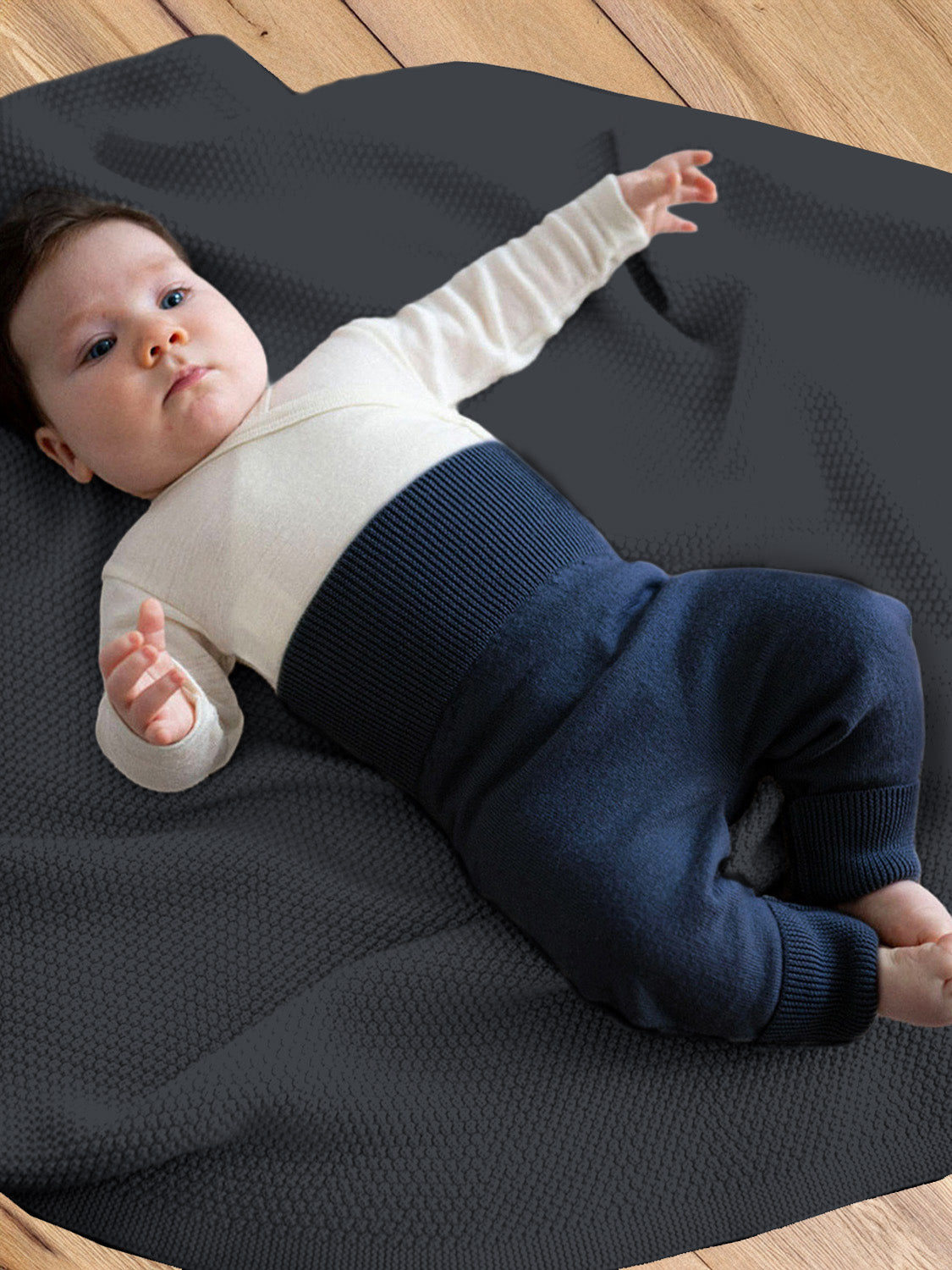 THE WOOLLY BLANKET - grey